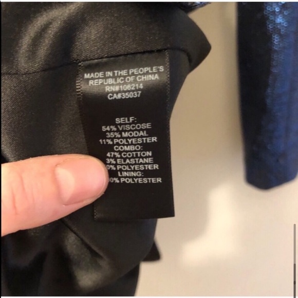 Joe’s Jeans Heidi Blue Tuxedo Jacket - Picture 11 of 12